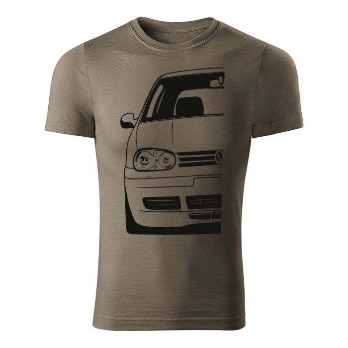 volkswagen golf mk4 panske tricko army