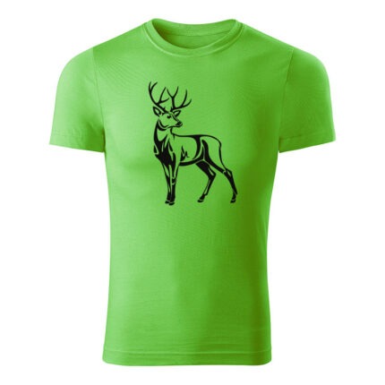 deer draw panske tricko jablkovozelena