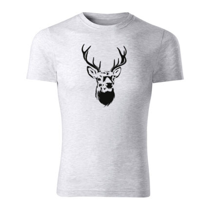 deer panske tricko bledosiva