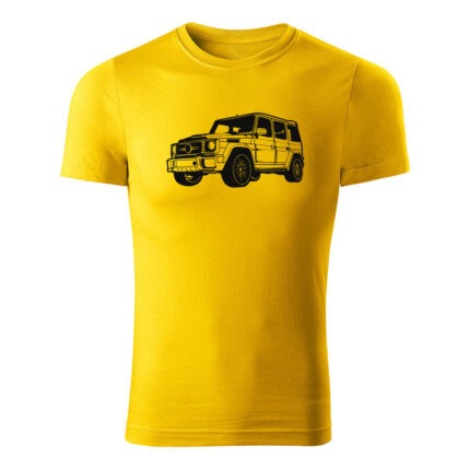 mercedes benz g klasse panske tricko zlta