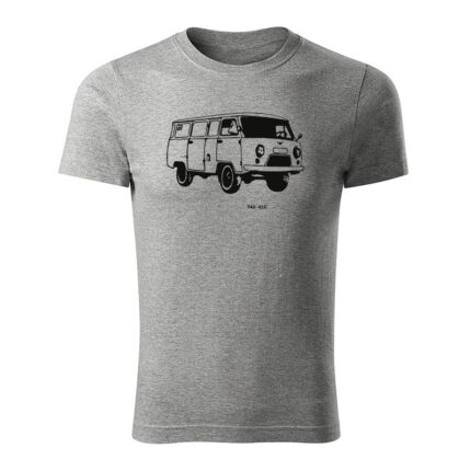 uaz 452 panske tricko tmavosiva