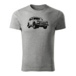 lada niva 4x4 panske tricko tmavosiva
