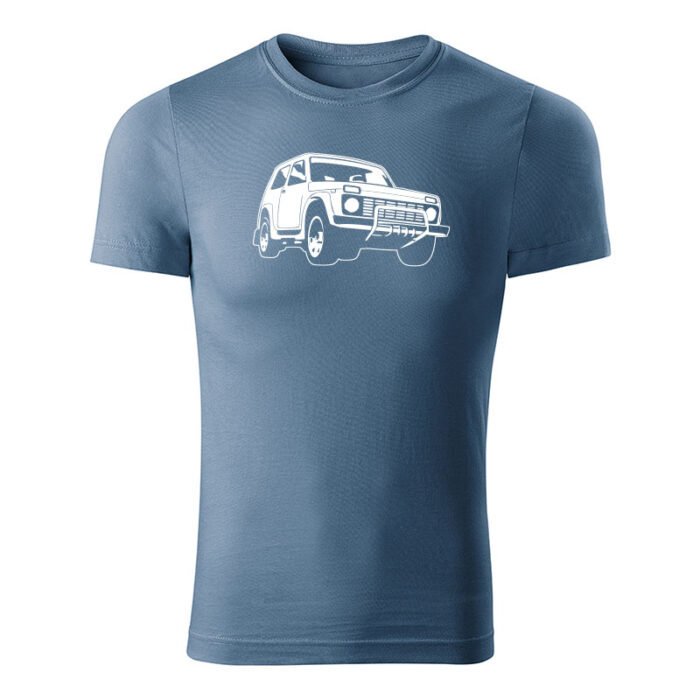 lada niva 4x4 panske tricko 1 denim