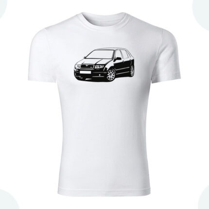 skoda fabia i panske tricko biela