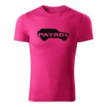nissan patrol ghost panske tricko purpurova