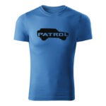 nissan patrol ghost panske tricko svetlomodra