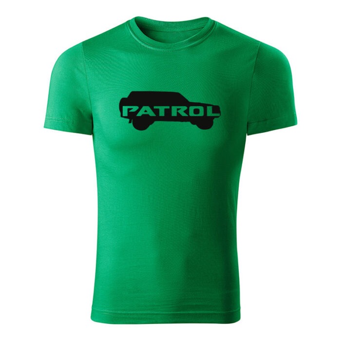 nissan patrol ghost panske tricko travova zelena