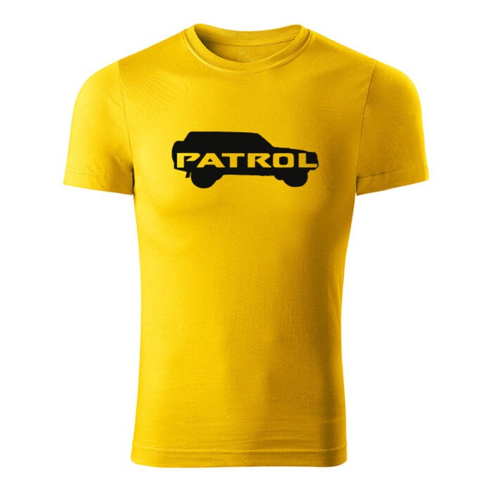 nissan patrol ghost panske tricko zlta