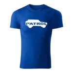 nissan patrol ghost panske tricko 1 kralovska modra