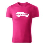 nissan patrol ghost panske tricko 1 purpurova