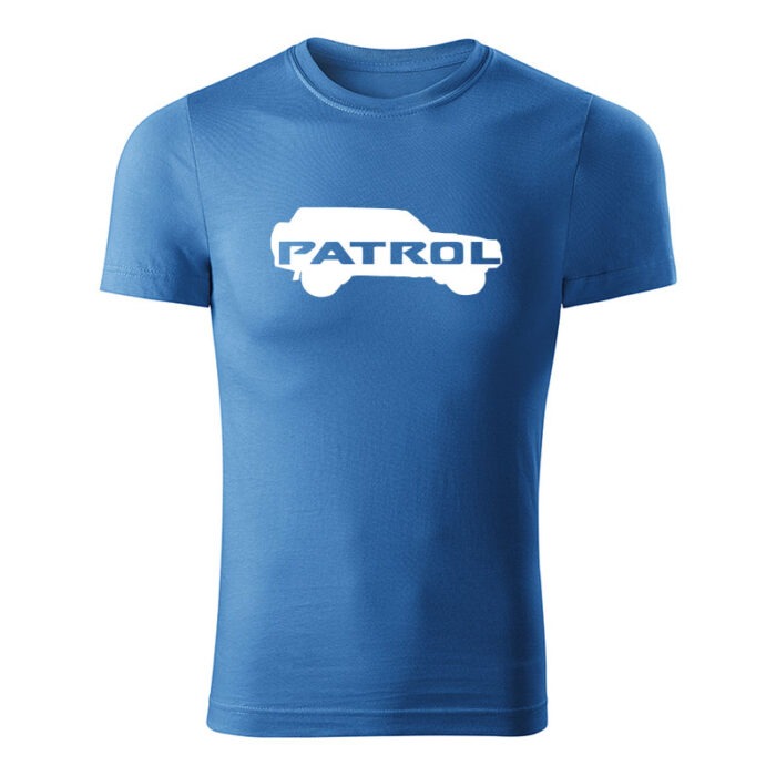 nissan patrol ghost panske tricko 1 svetlomodra