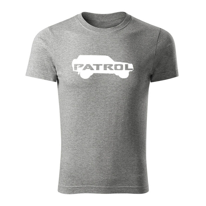 nissan patrol ghost panske tricko 1 tmavosiva