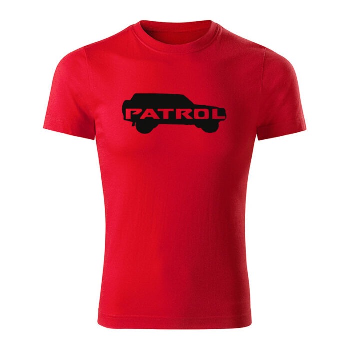 nissan patrol ghost panske tricko cervena