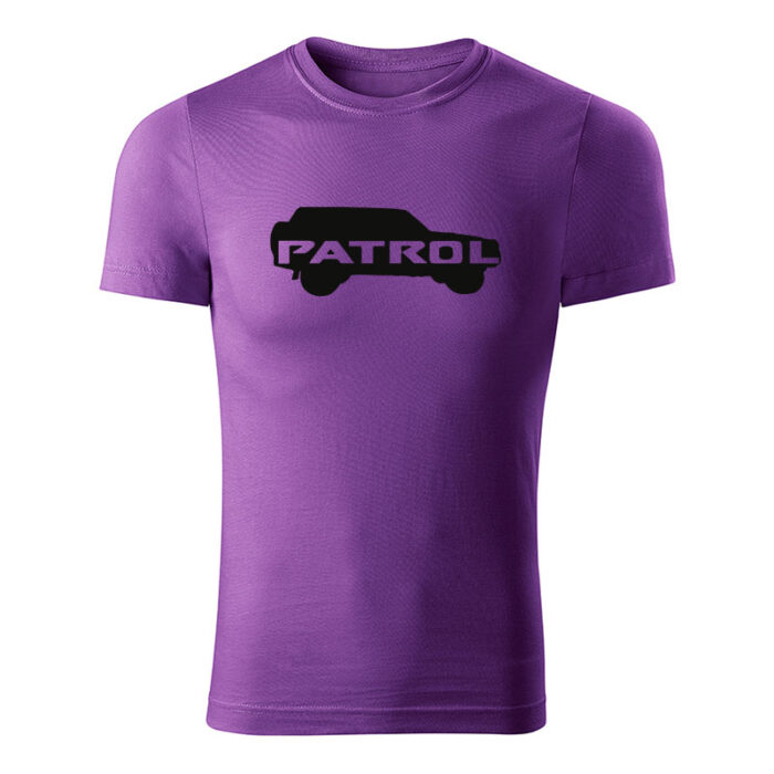 nissan patrol ghost panske tricko fialova