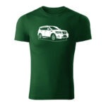 nissan patrol y62 panske tricko 1 tmavozelena
