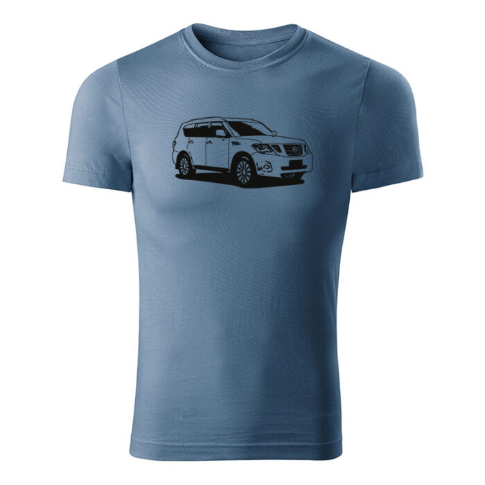 nissan patrol y62 panske tricko denim
