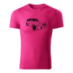 nissan patrol y61 panske tricko purpurova