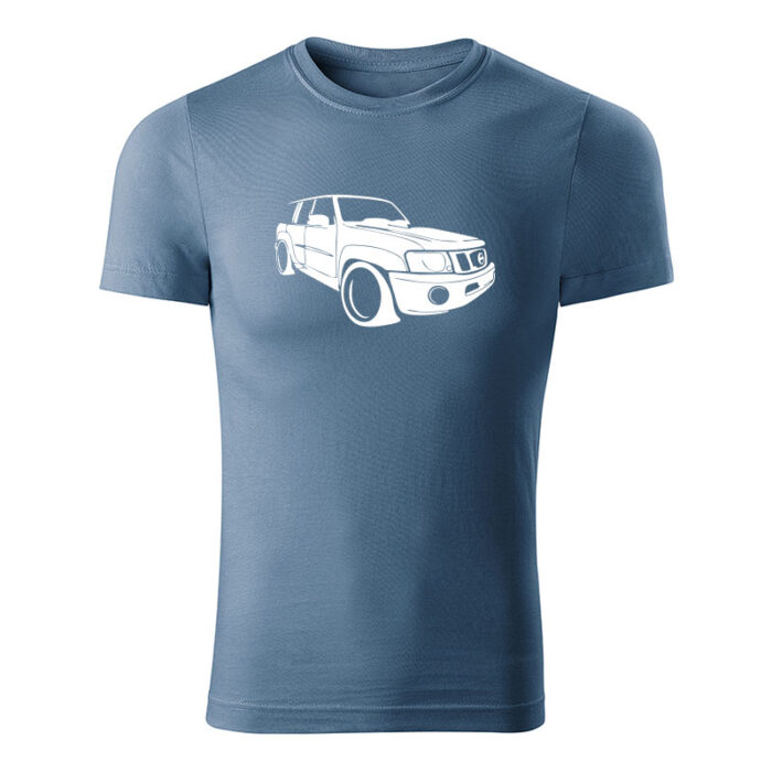nissan patrol y61 panske tricko 1 denim