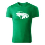 nissan patrol y61 panske tricko 1 travova zelena