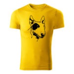 bull terrier panske tricko 180 g m2 zlta