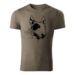 bull terrier panske tricko 180 g m2 army