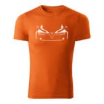 alfa romeo 159 ghost panske tricko oranzova