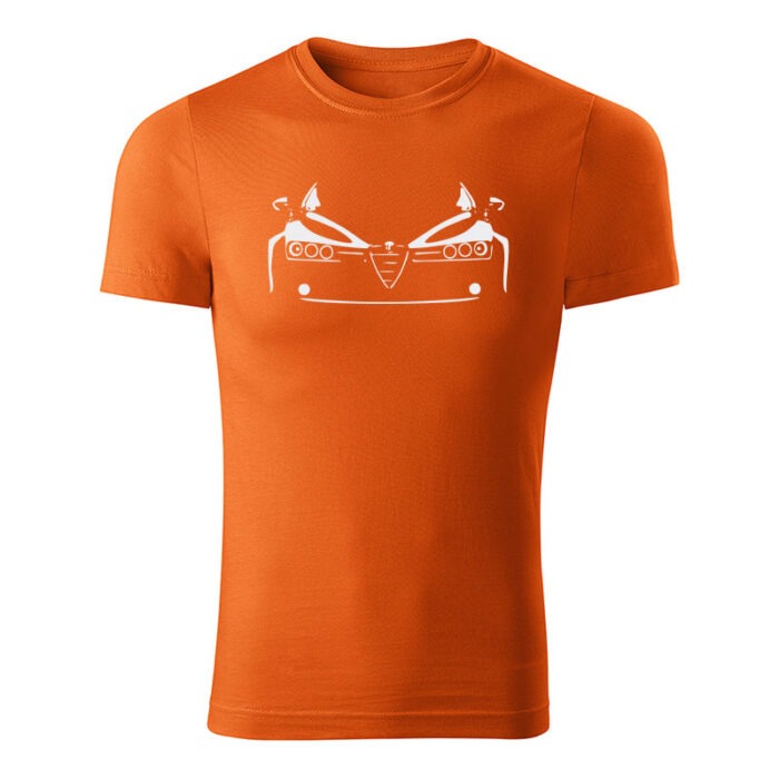 alfa romeo 159 ghost panske tricko oranzova