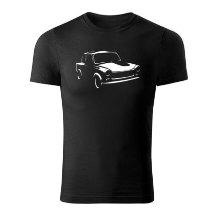trabant 601 line panske tricko cierna