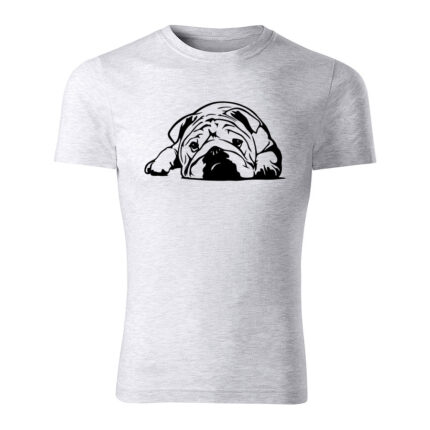bouledogue anglais panske tricko 180 g m2 bledosiva