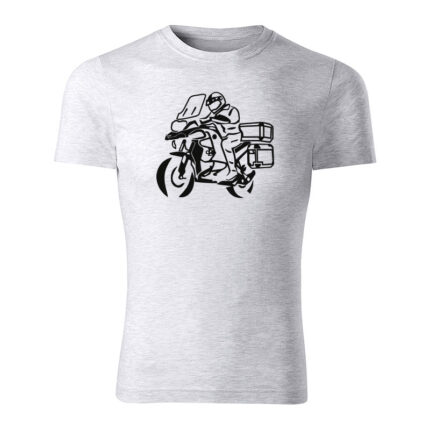 bmw r1200 adv panske tricko bledosiva