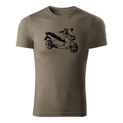 bmw c evolution panske tricko army