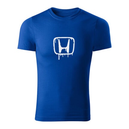 honda splash panske tricko 180 g m2 biela kralovska modra