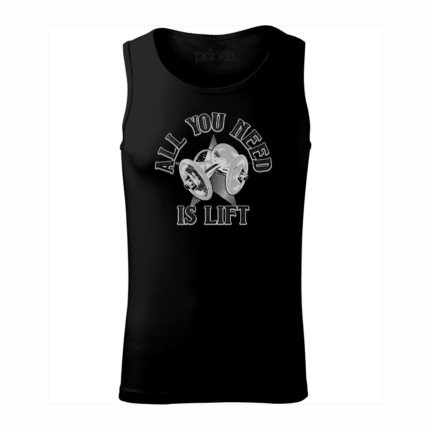 Pánske tielko / top All you need is lift biele