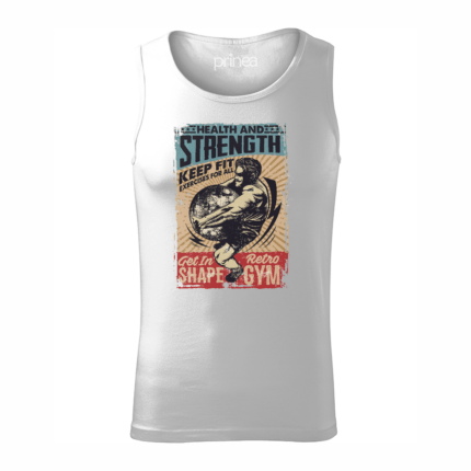 Pánske tielko / top Retro gym health and strength