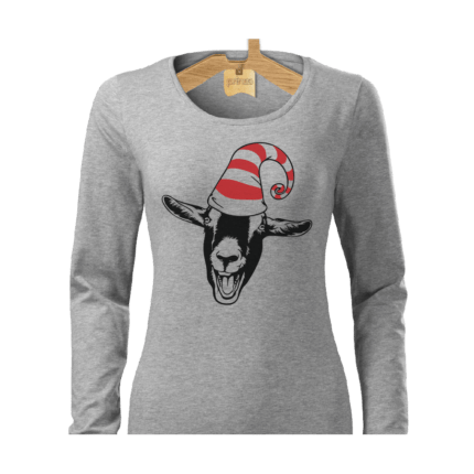 Tričko dámske dlhý rukáv Santa koza 4