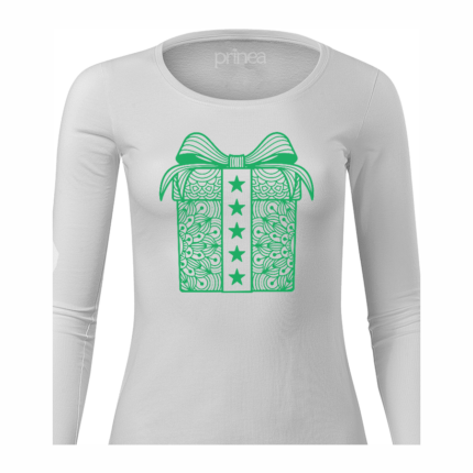 Dámske tričko dlhý rukáv Vianočný darček